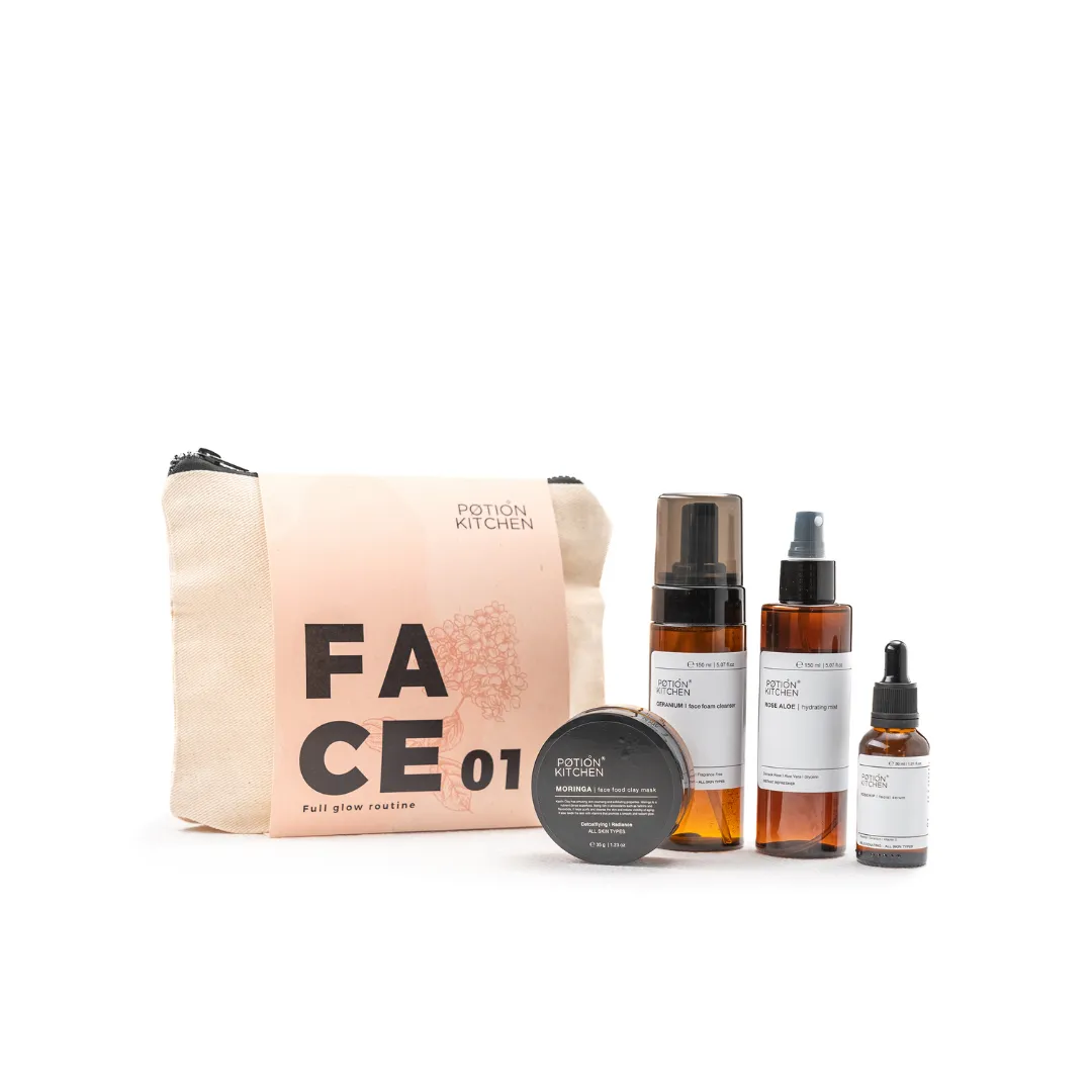 Potion Kitchen Face 01 - Full Glow Routine 