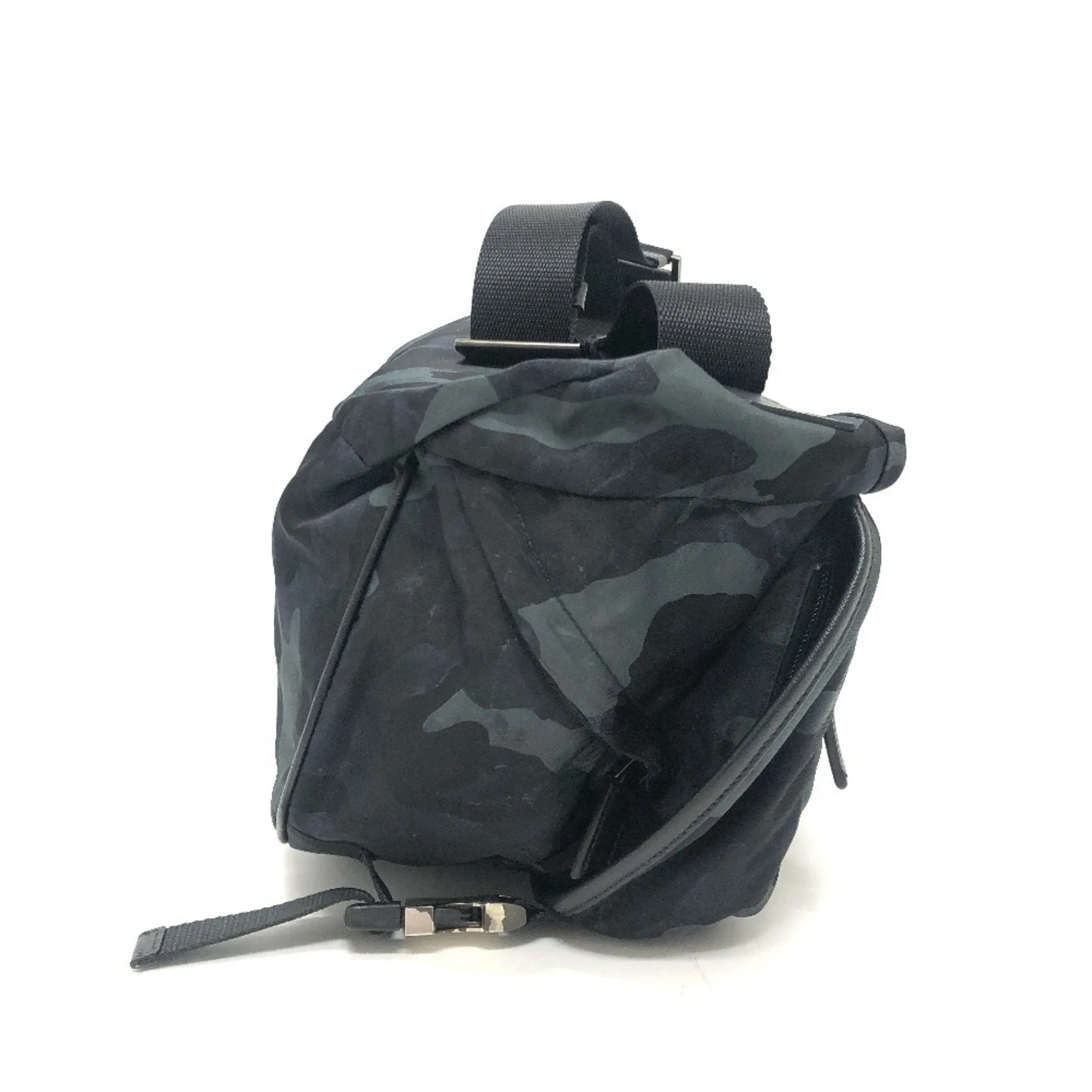 Prada blue Nylon Messenger Bag Sling Bag (Pre-Owned)