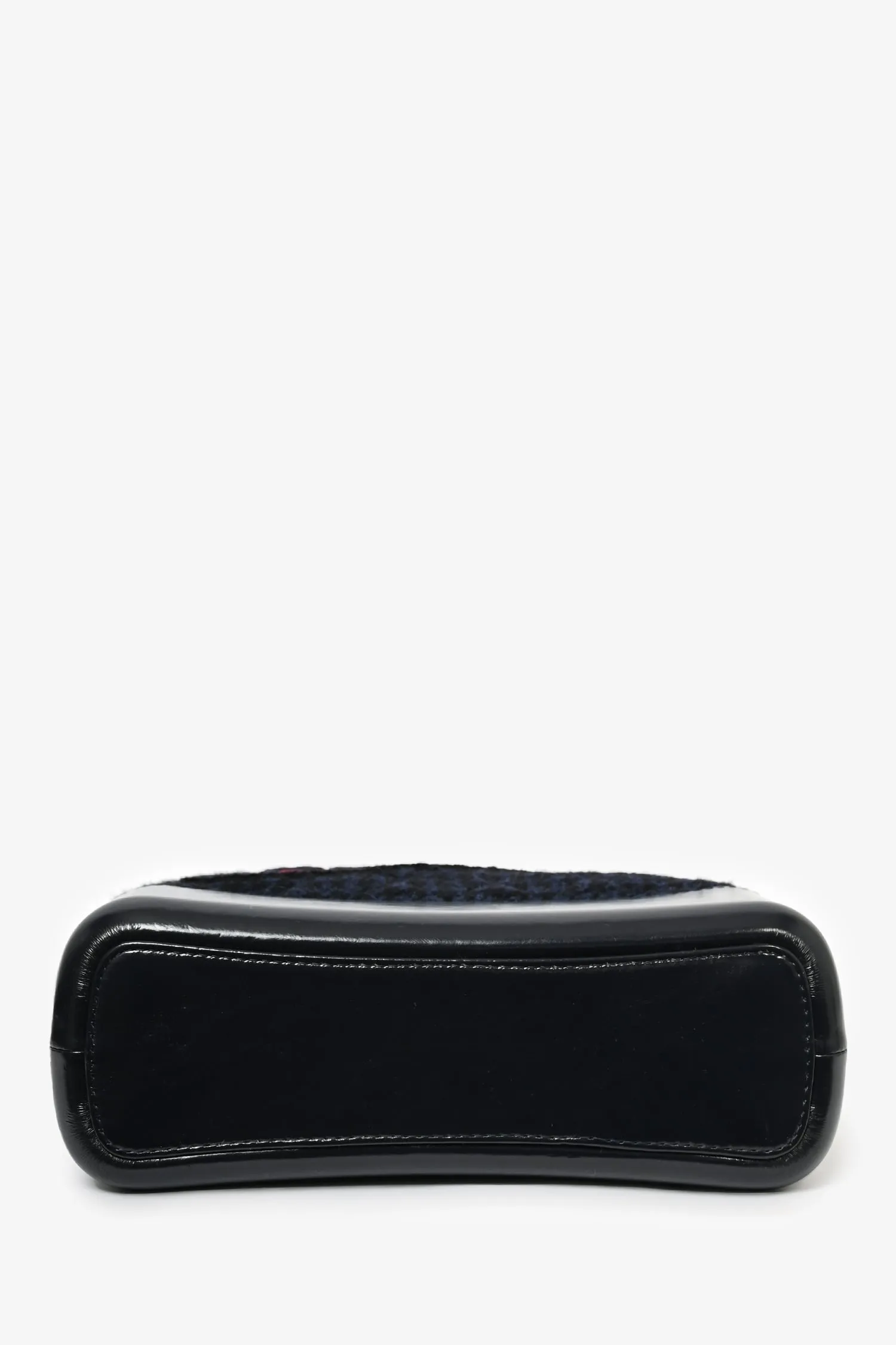 Pre-loved Chanel? 2017 Navy/Black Tweed Hobo Large Gabrielle Crossbody Bag