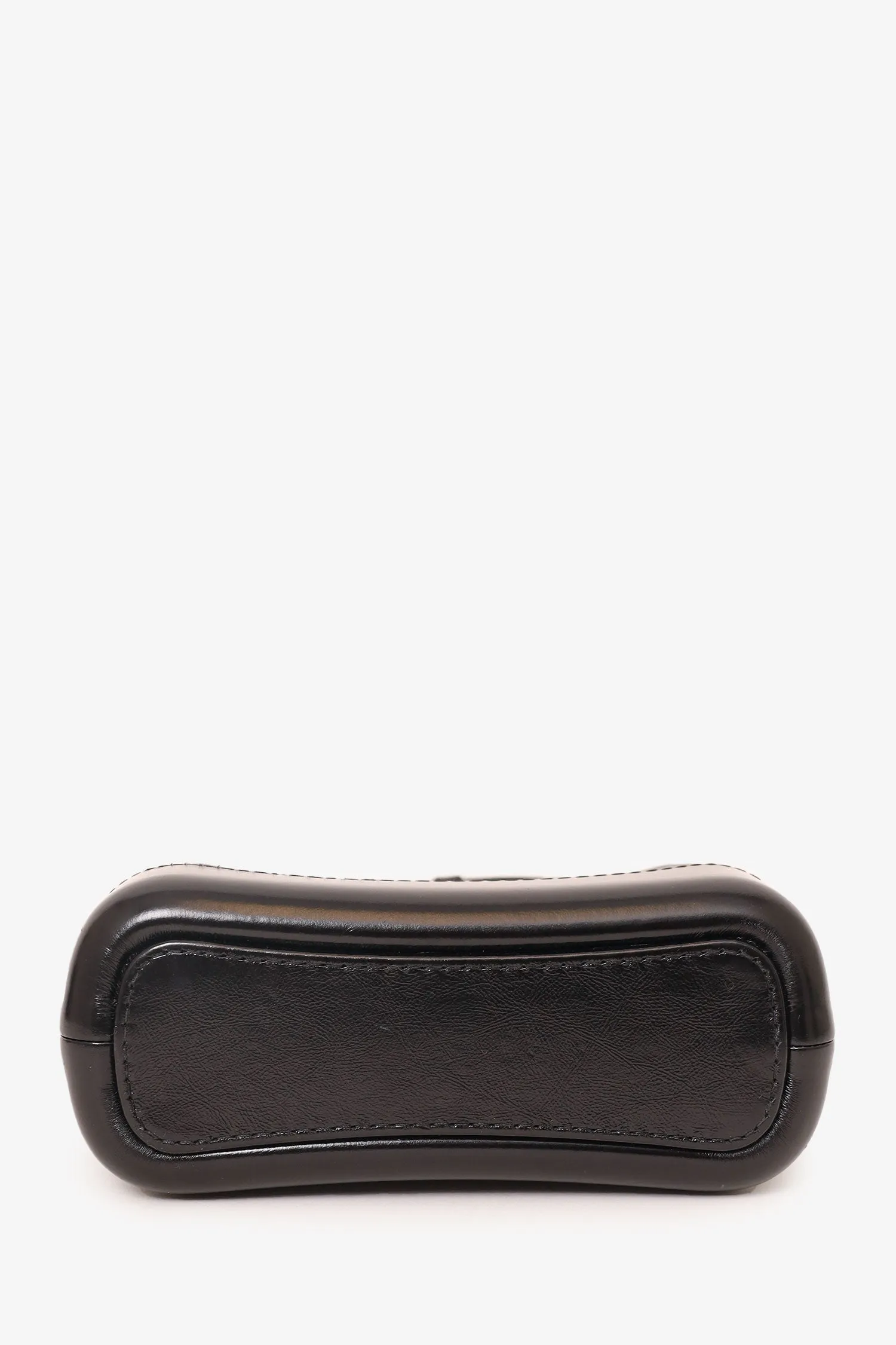 Pre-Loved Chanel? 2019 So Black Quilted Leather Small Gabrielle Crossbody Bag