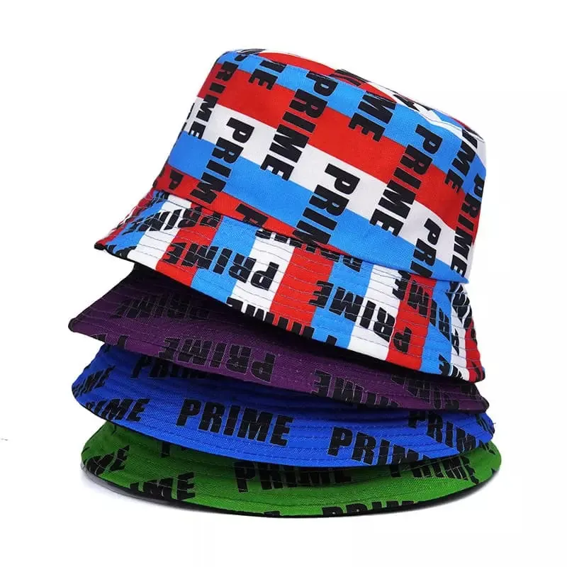 Prime Reversible Bucket Hat boater hat with bow in beach sunlight