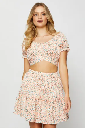 Print Mini Skater Skirt,skirt,denim skirt,mini skirt,maxi skirt,jean skirt,skort,tennis skirt,pleated skirt,pencil skirt,bubble skirt,plisse skirt,fitted skirt,midi skirt,short skirt,short mini skirt,leather skirt,a line skirt,Split skirt
