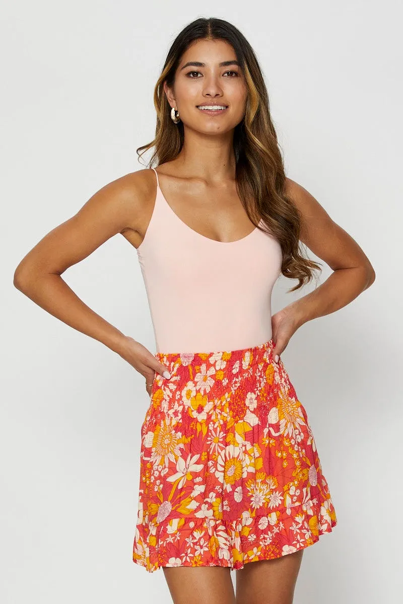 Print Skater Mini Skirt,skirt,denim skirt,mini skirt,maxi skirt,jean skirt,skort,tennis skirt,pleated skirt,pencil skirt,bubble skirt,plisse skirt,fitted skirt,midi skirt,short skirt,short mini skirt,leather skirt,a line skirt