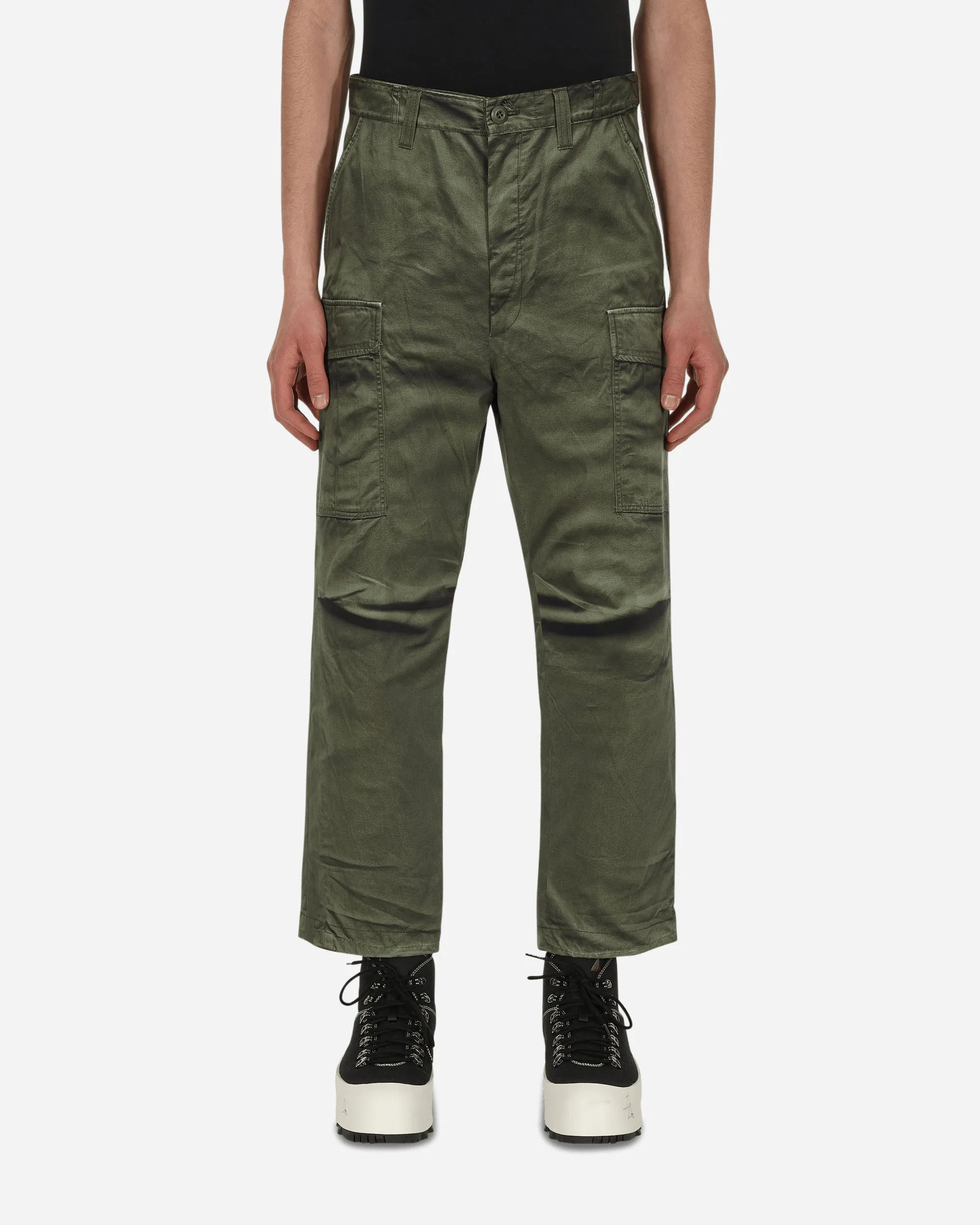Printed Nylon Trousers Green Men's sweatshirt