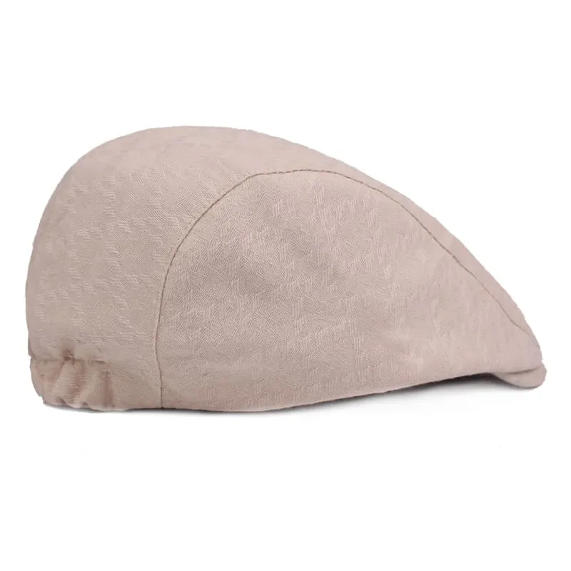 Q&B Cabbie Cotton Flat Cap