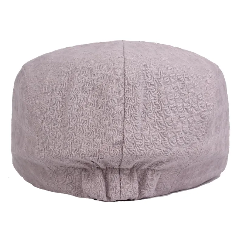 Q&B Cabbie Cotton Flat Cap