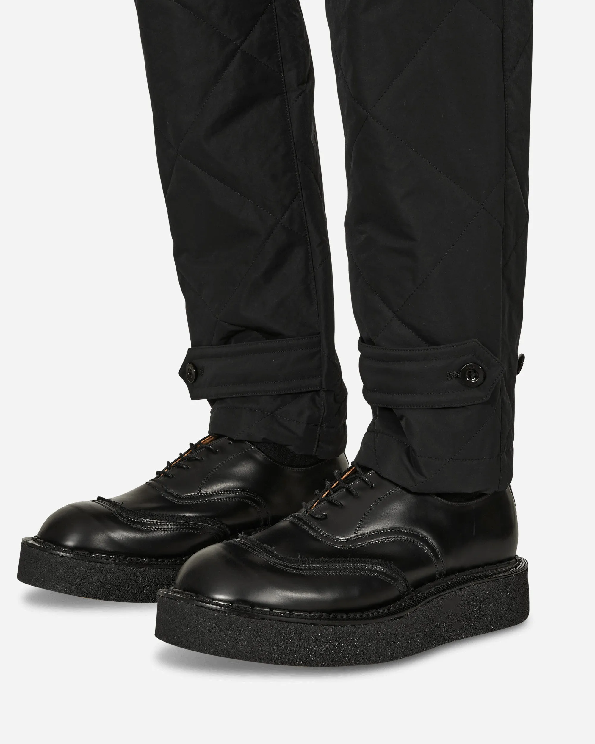 Quilted Pants Black