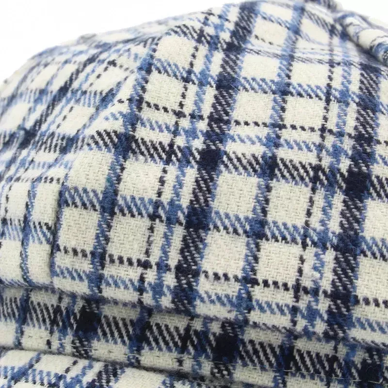 Quincey Tartan Wool Newsboy Cap