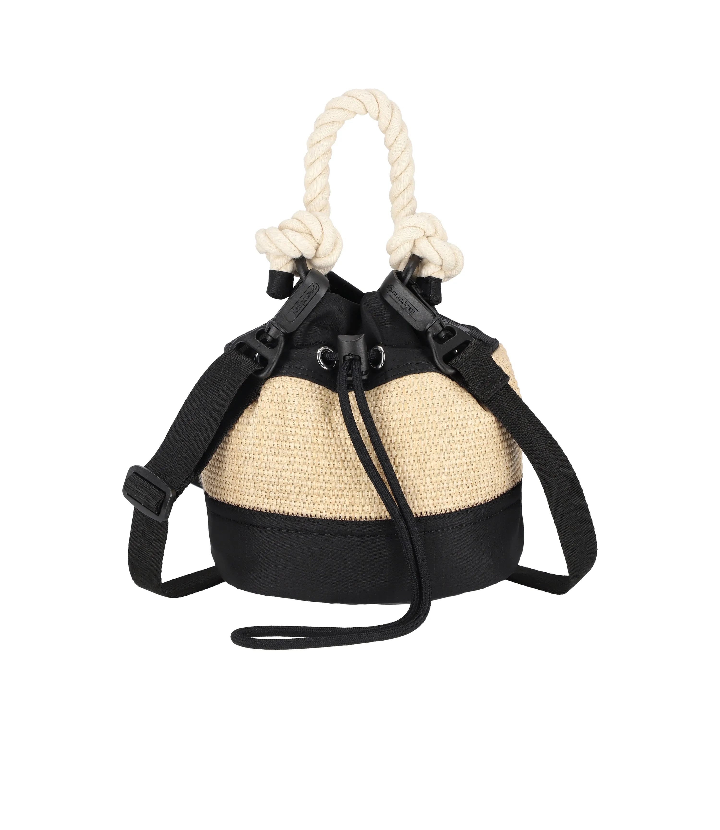 Raffia Mini Bucket Designer Bags For Less