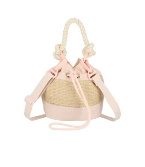 Raffia Mini Bucket Designer Bags For Less