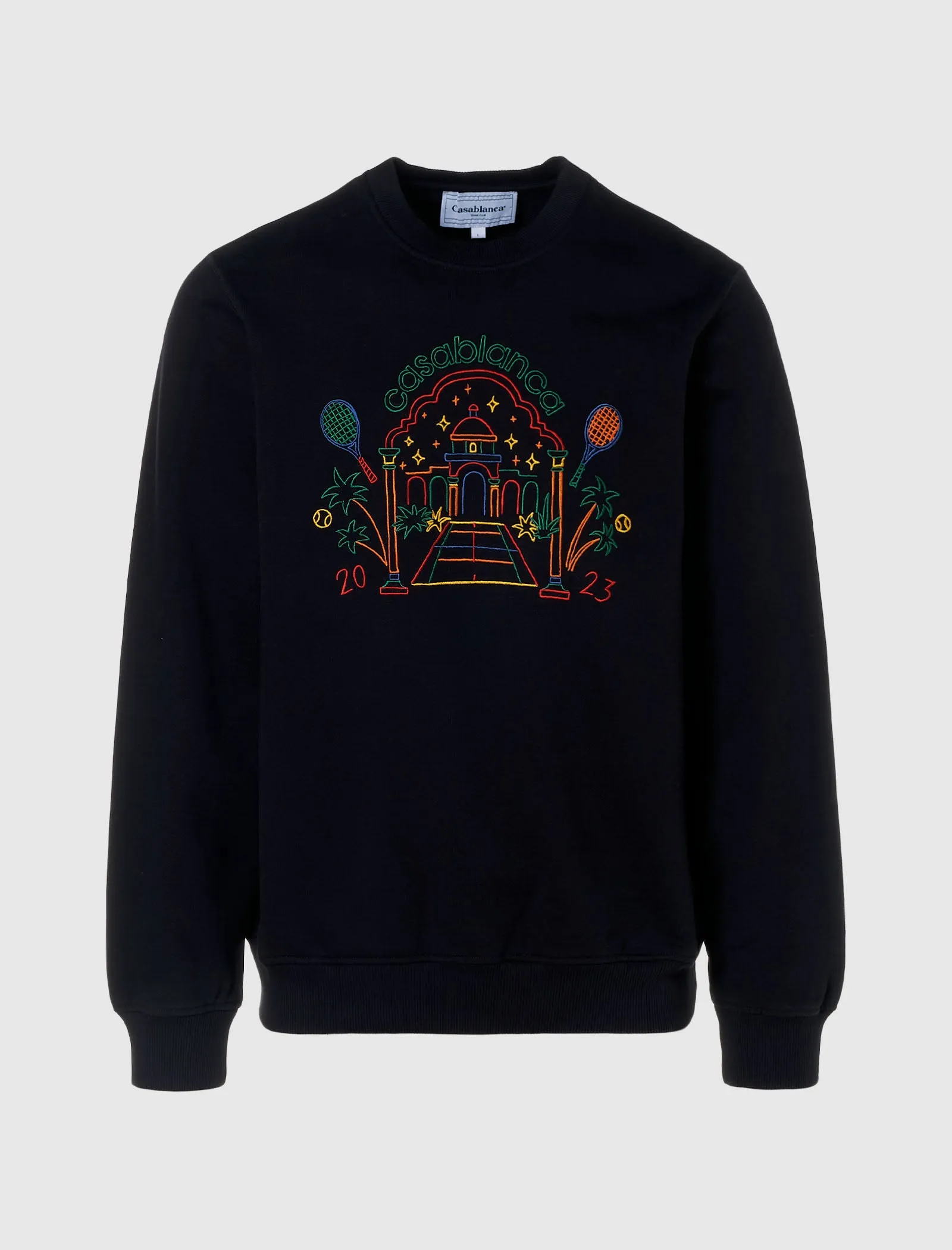 RAINBOW CRAYON TEMPLE SWEATSHIRT men's T-shirts