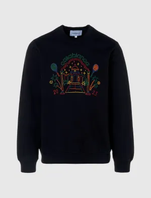 RAINBOW CRAYON TEMPLE SWEATSHIRT men's T-shirts