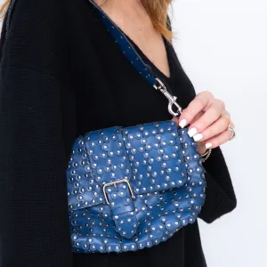 Red Valentino Blue Buckle Bag handbags sale 80% off