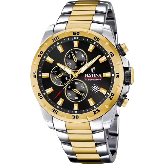 Reloj Festina Black Dial Stainless Steel Men's Watch F20562/4 