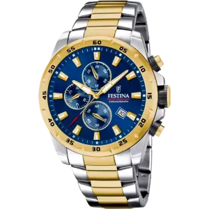 Reloj Festina Blue Dial Stainless Steel Men's Watch F20562/2 