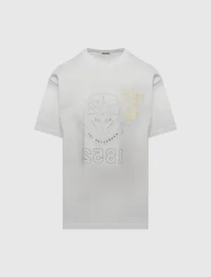 REVERSIBLE CREST TEE men's T-shirts