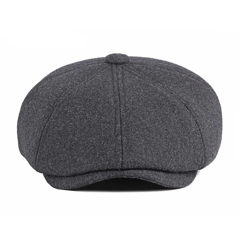 Richmond Earflaps Wool Newsboy Cap