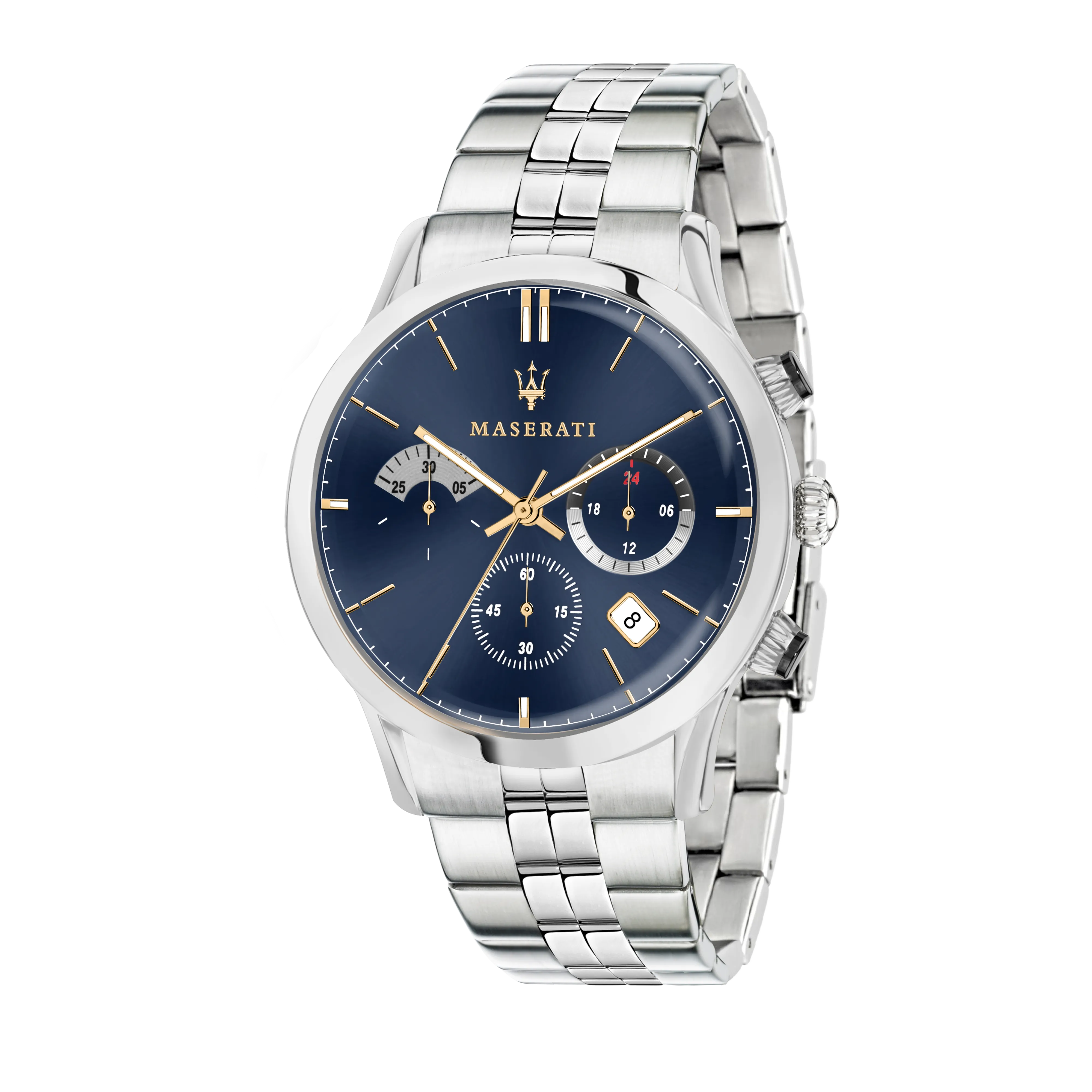 RICORDO 42mm Silver Watch 