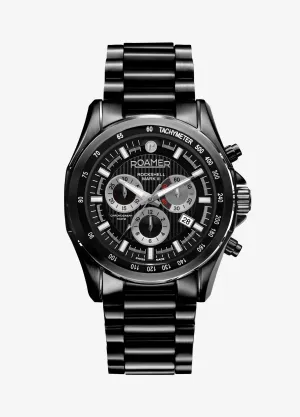 Roamer Rockshell Mark III Chrono Black Watch 