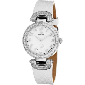 Roberto Bianci Women's Watch - Alessandra White Mother of Pearl Dial Strap | RB0610 Luxury Quartz Watch Quartz Watch Sale