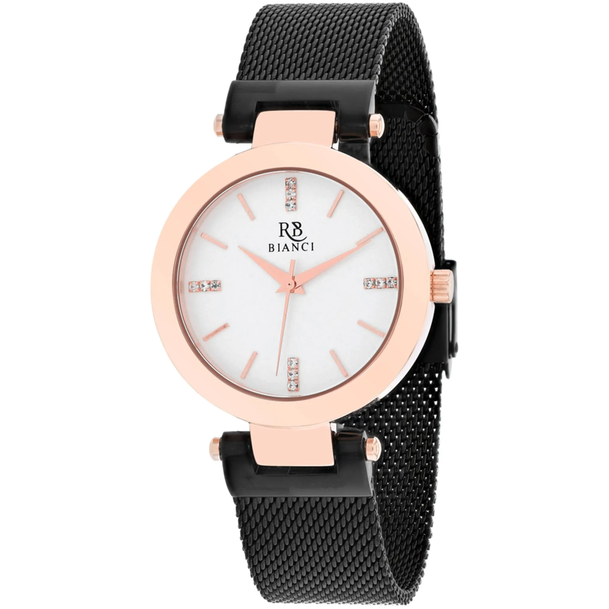 Roberto Bianci Women's Watch - Cristallo Silver Dial Plated Steel Bracelet | RB0404 Luxury Quartz Watch Quartz Watch Sale
