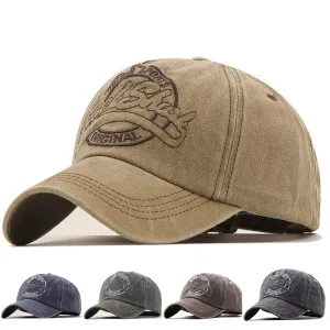 RockShark Cotton Baseball Cap boater hat with bow in beach sunlight
