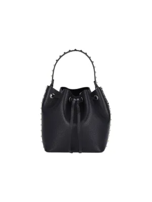 Rockstud" Bucket Bag ?C Black stylish bucket bags