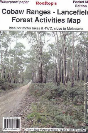 Rooftop's Cobaw Ranges - Lancefield Forest Activities Map camp map guide sale waterproof hiking map topographic camping map