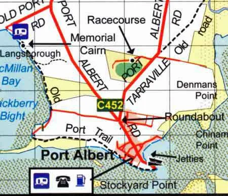 Rooftop's South Gippsland Wilsons Promontory Adventure Map