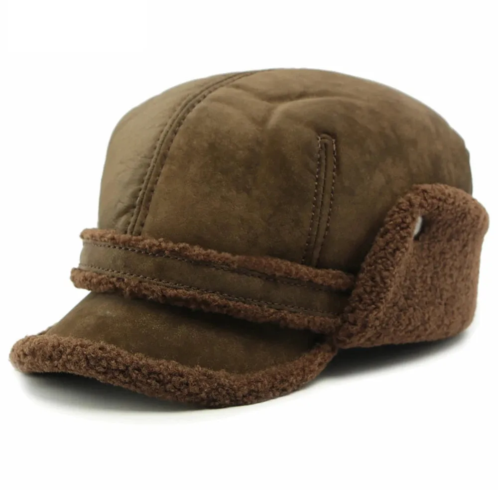 Rostov Winter Earflaps Fur Baseball Cap