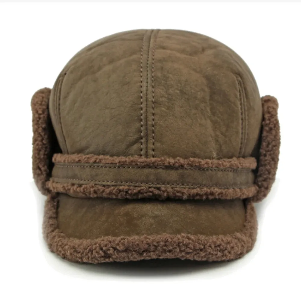 Rostov Winter Earflaps Fur Baseball Cap