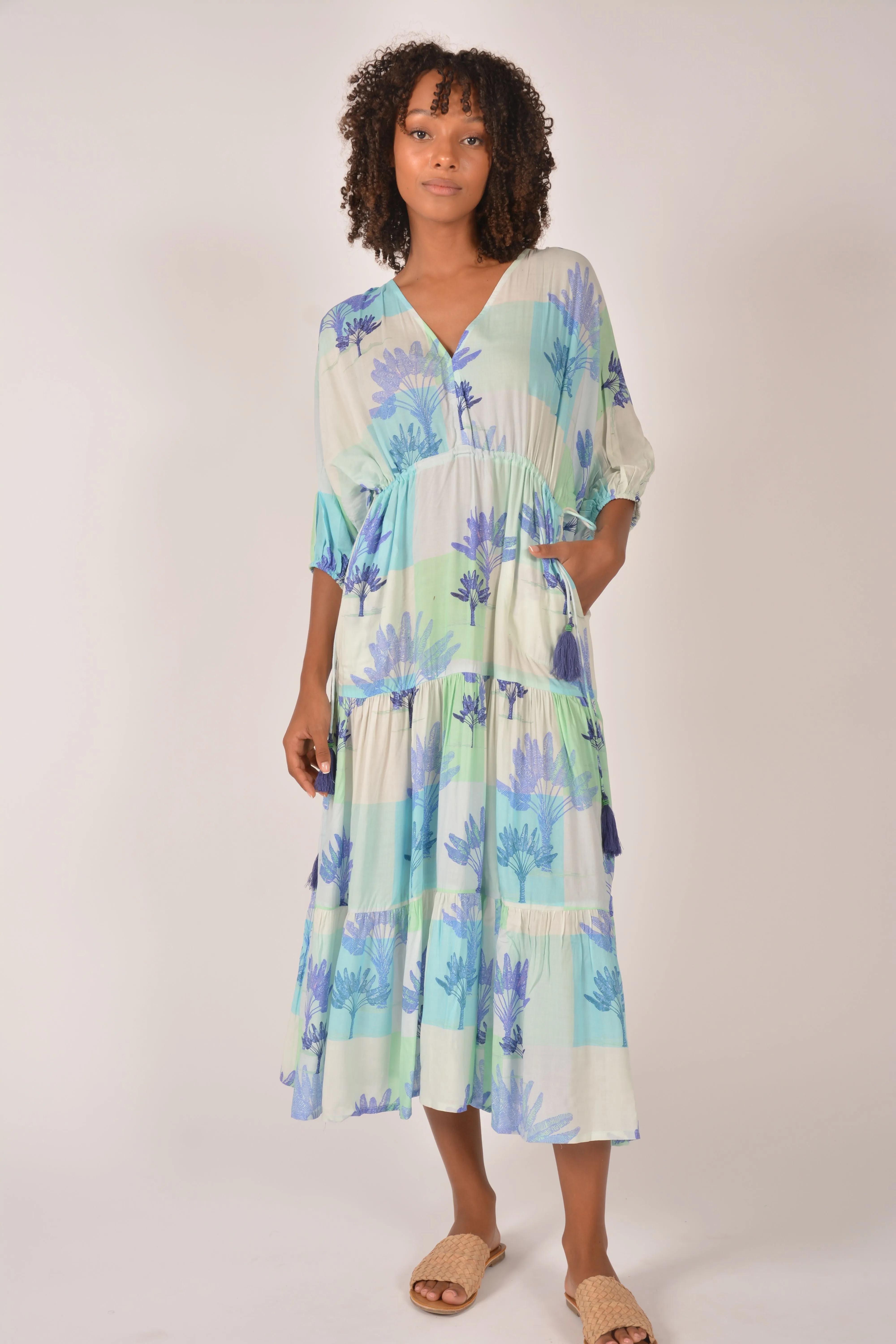 Clothings Ruby Yaya - 1Palmeras Maxi Dress Dresses women dresses dress stores