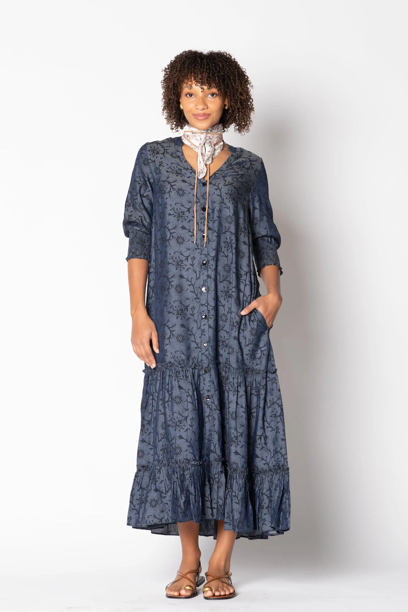 Clothings Ruby Yaya - RYVAQD Vaqueros Maxi Dress Dresses women dresses dress stores