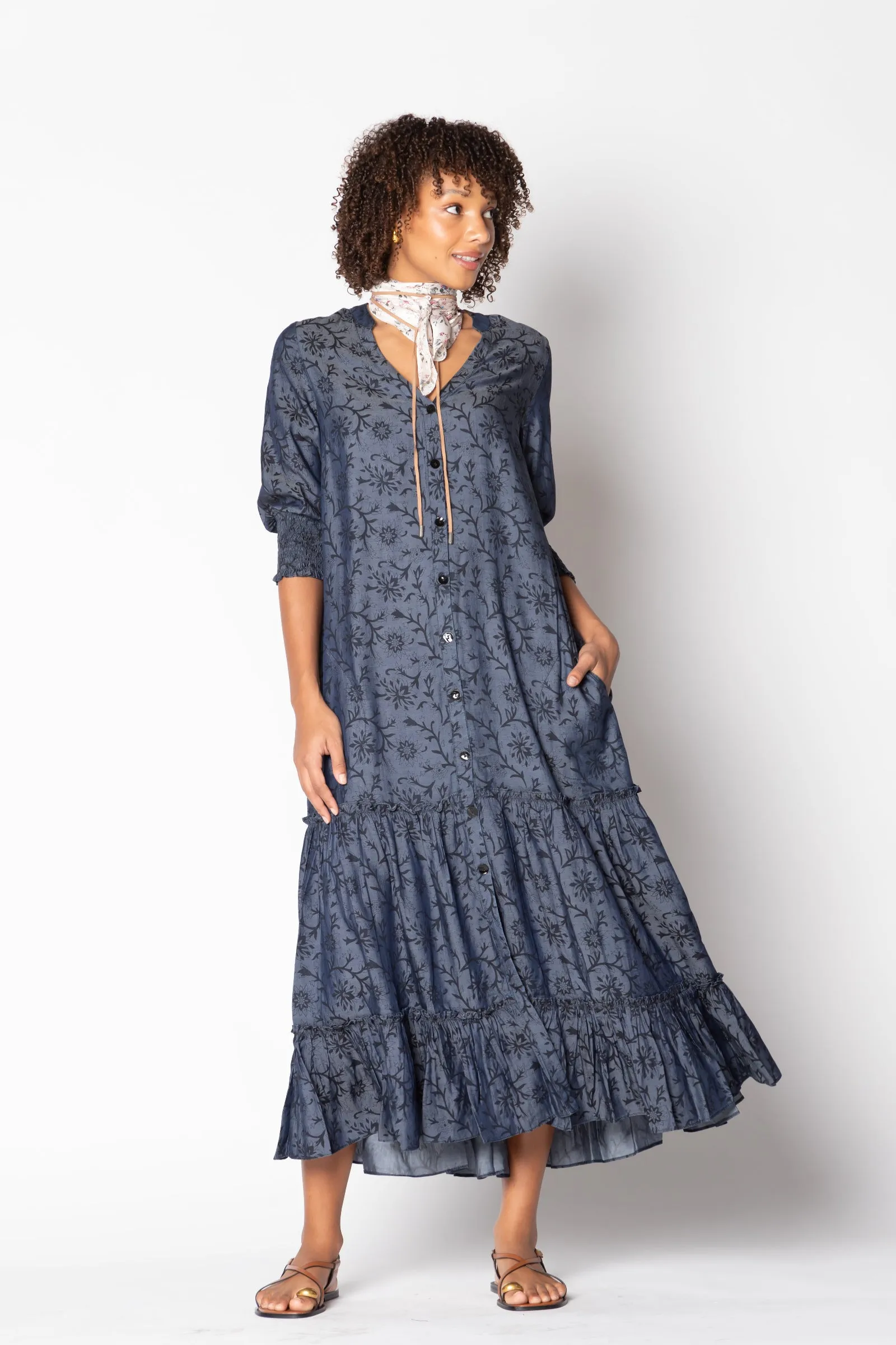 Ruby Yaya - RYVAQD Vaqueros Maxi Dress