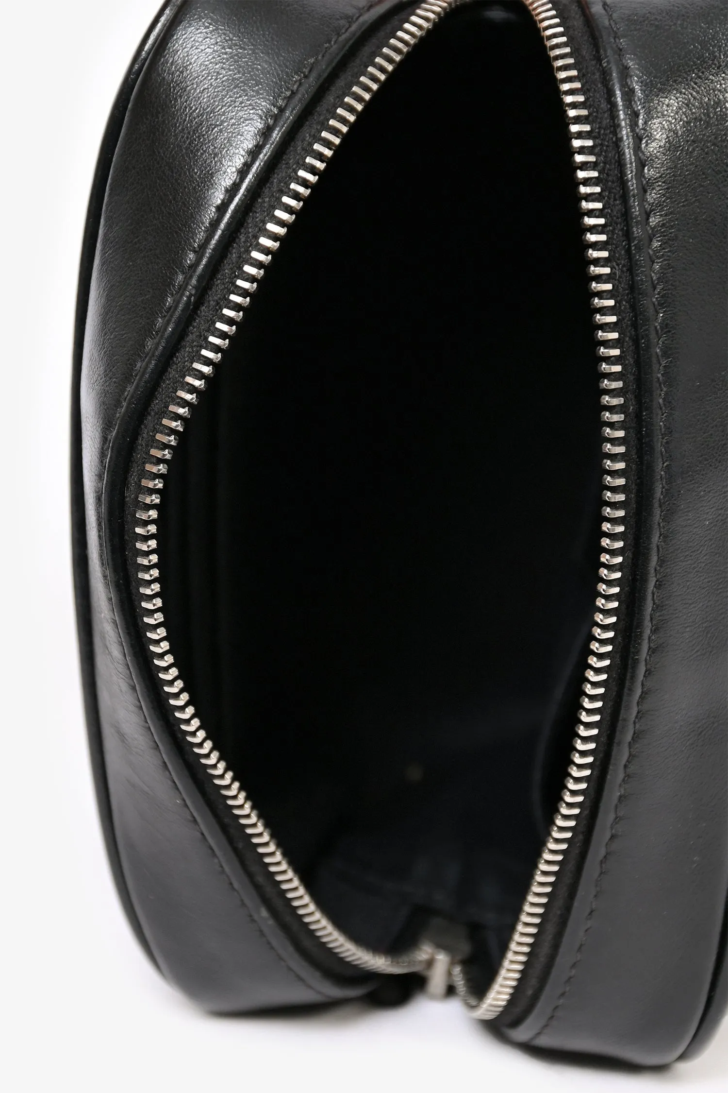Saint Laurent 2019 Black Chevron Leather Mini Lou Camera Crossbody