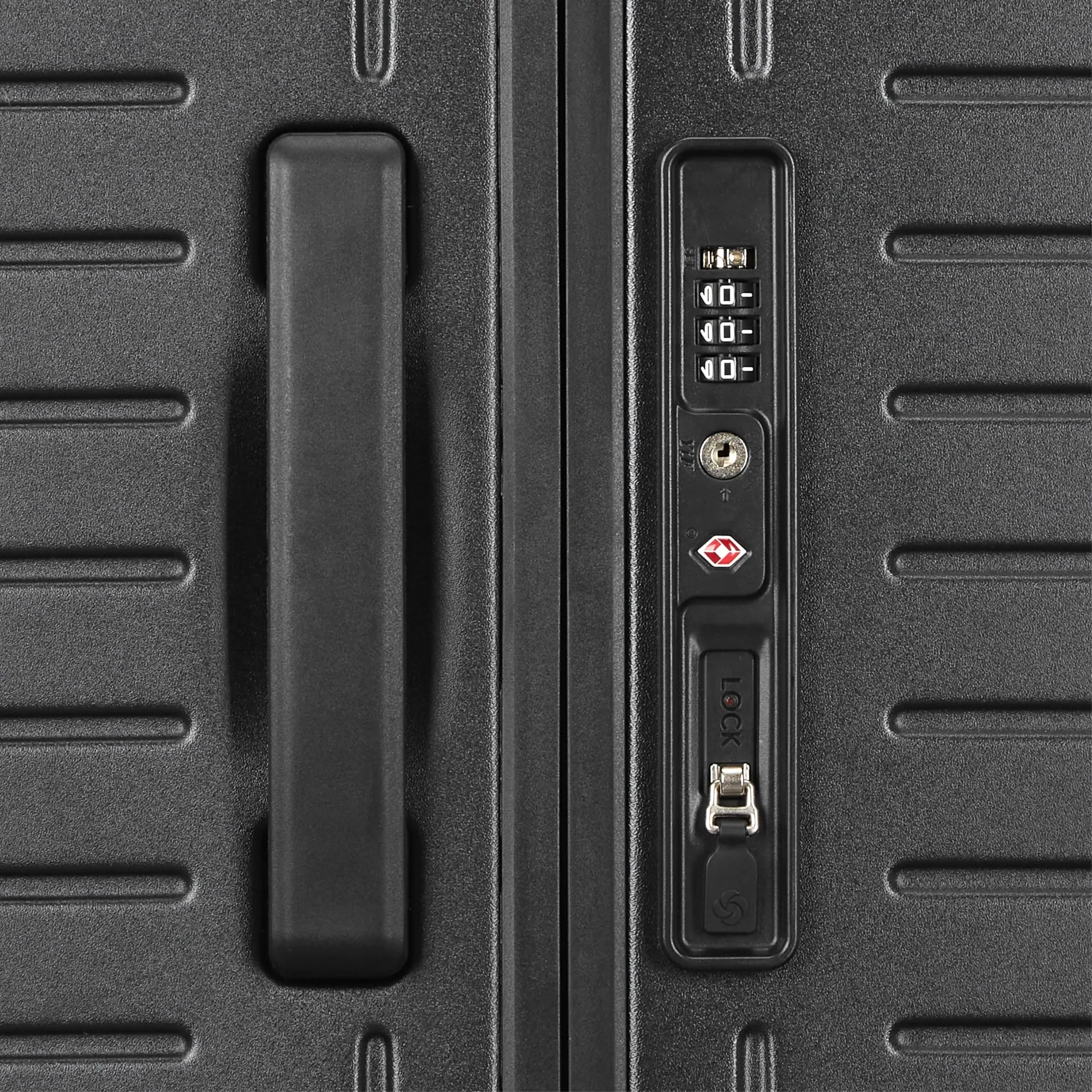 Samsonite Framelock Max Valise Rigide avec Roues Spinner, Bagages Léger sans Fermeture Éclair (Grand Spinner) Samsonite