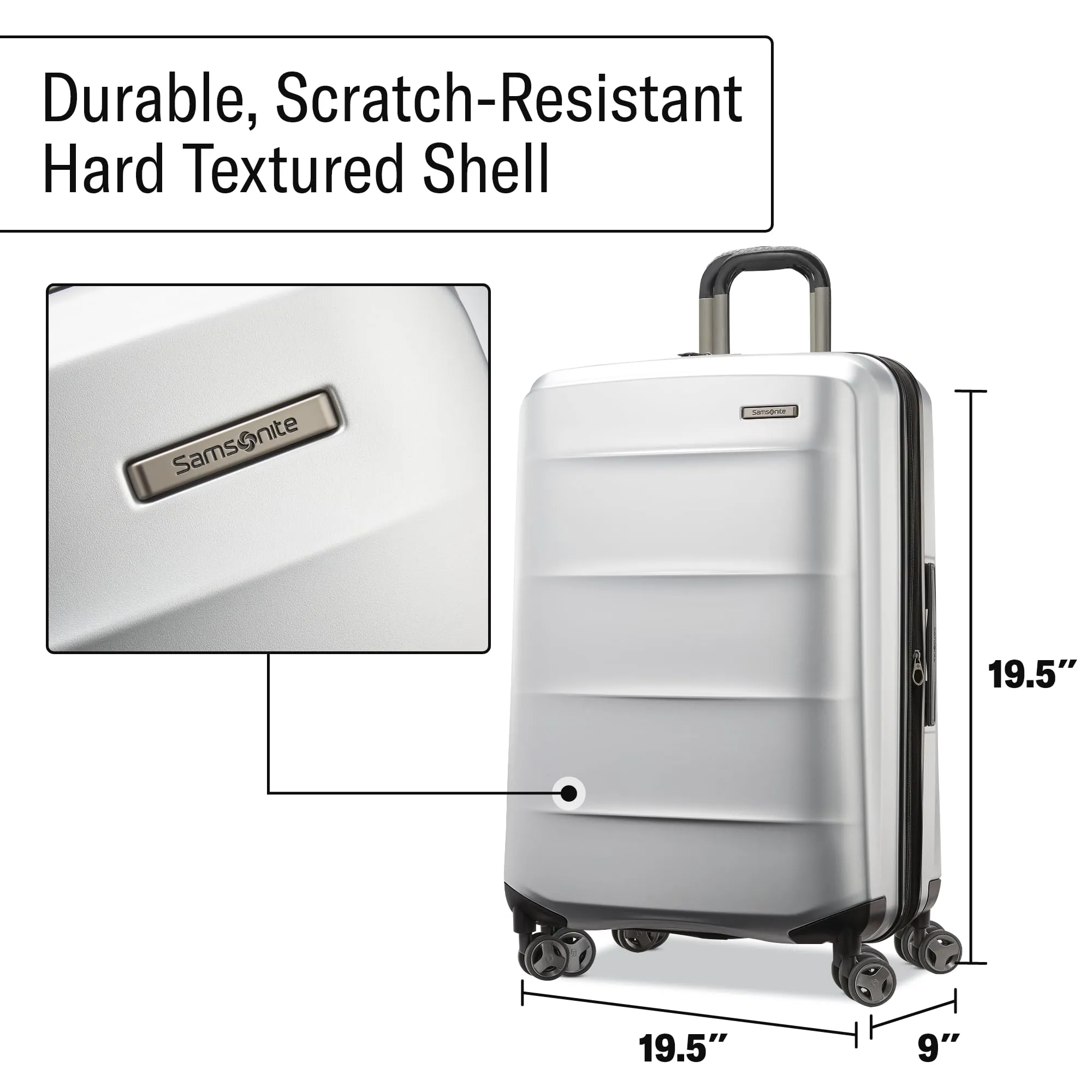 Samsonite Octiv Valise Cabine Rigide 22