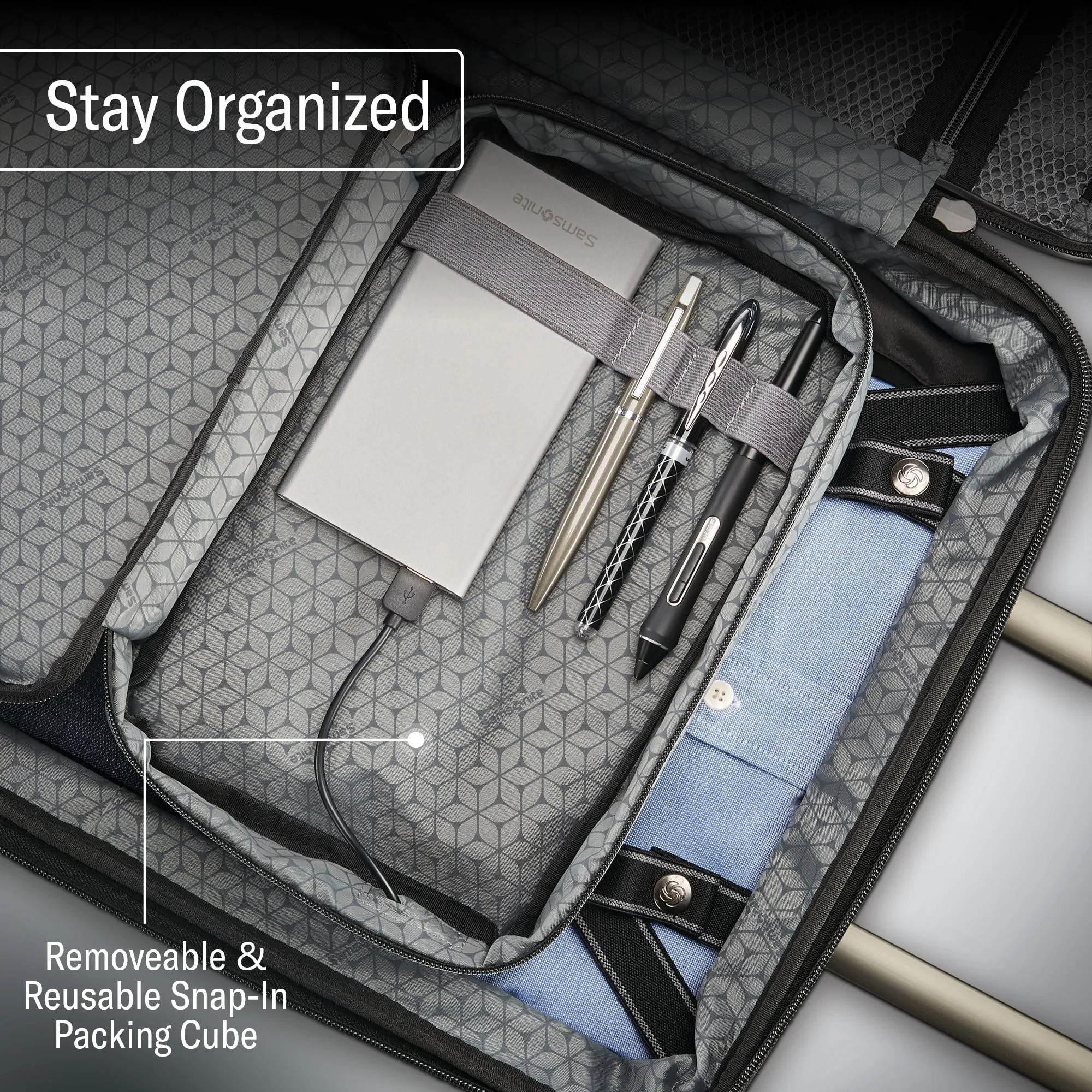 Samsonite Octiv Valise Cabine Rigide 22