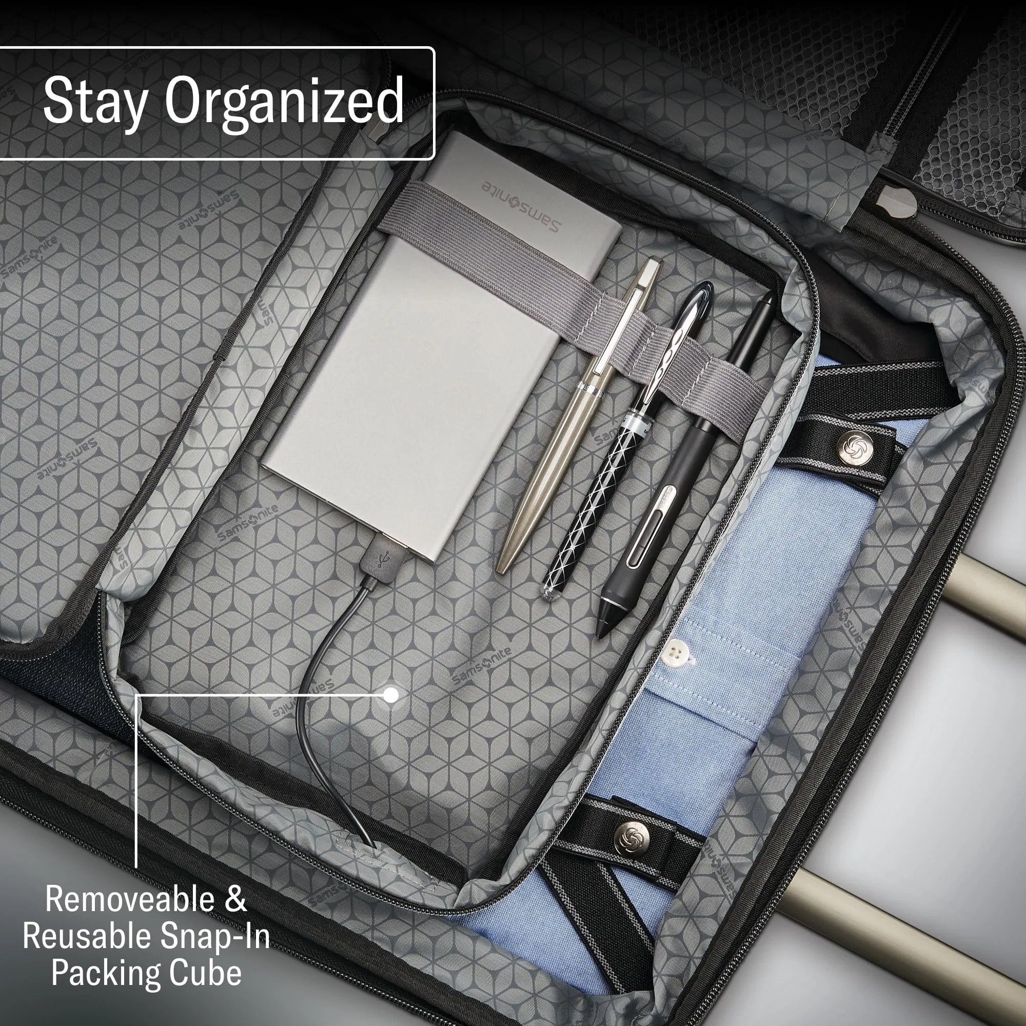 Samsonite Octiv Valise Cabine Rigide 22