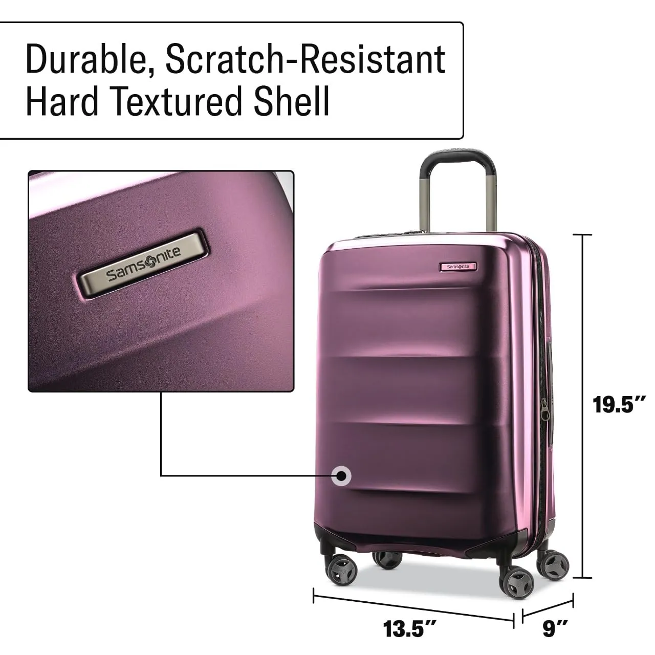 Samsonite Octiv Valise Cabine Rigide 22