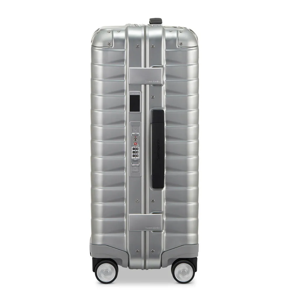 Samsonite Proxis Valise Cabine Rigide en Aluminium avec Roulettes Spinner Conforme aux Normes TSA