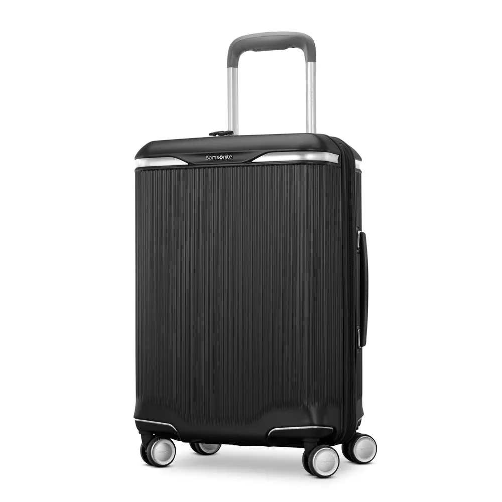 Samsonite Silhouette 18 Valise Cabine Rigide Expandable avec Roulettes Multi-Directionnelles Samsonite