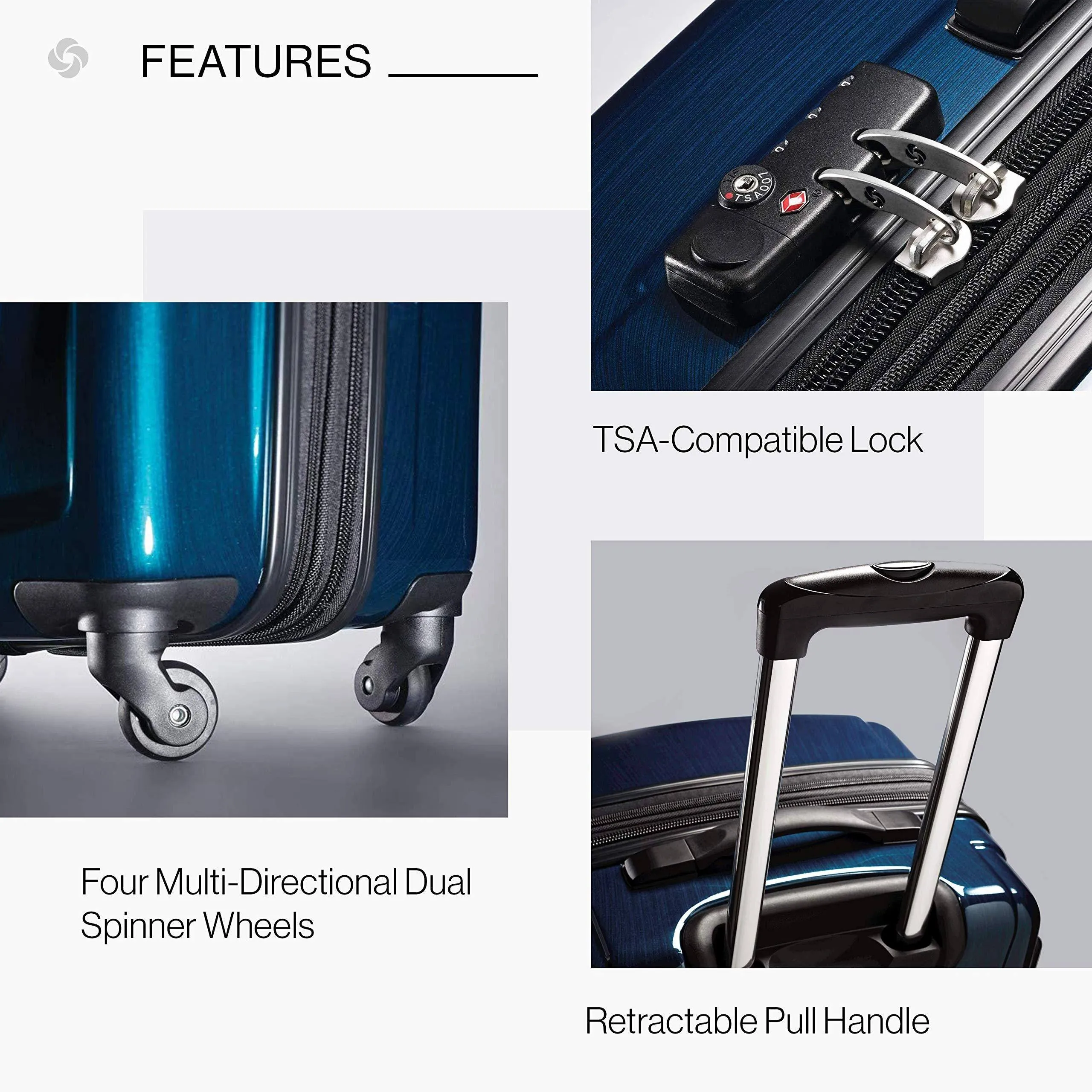 Ensemble de bagages Samsonite Winfield 2, 3 pièces (20