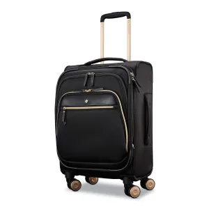 Samsonite Valise Cabine Femme Mobile Solution pour Voyage d'Affaires - Valise Spinner 19 Pouces Extensible Samsonite