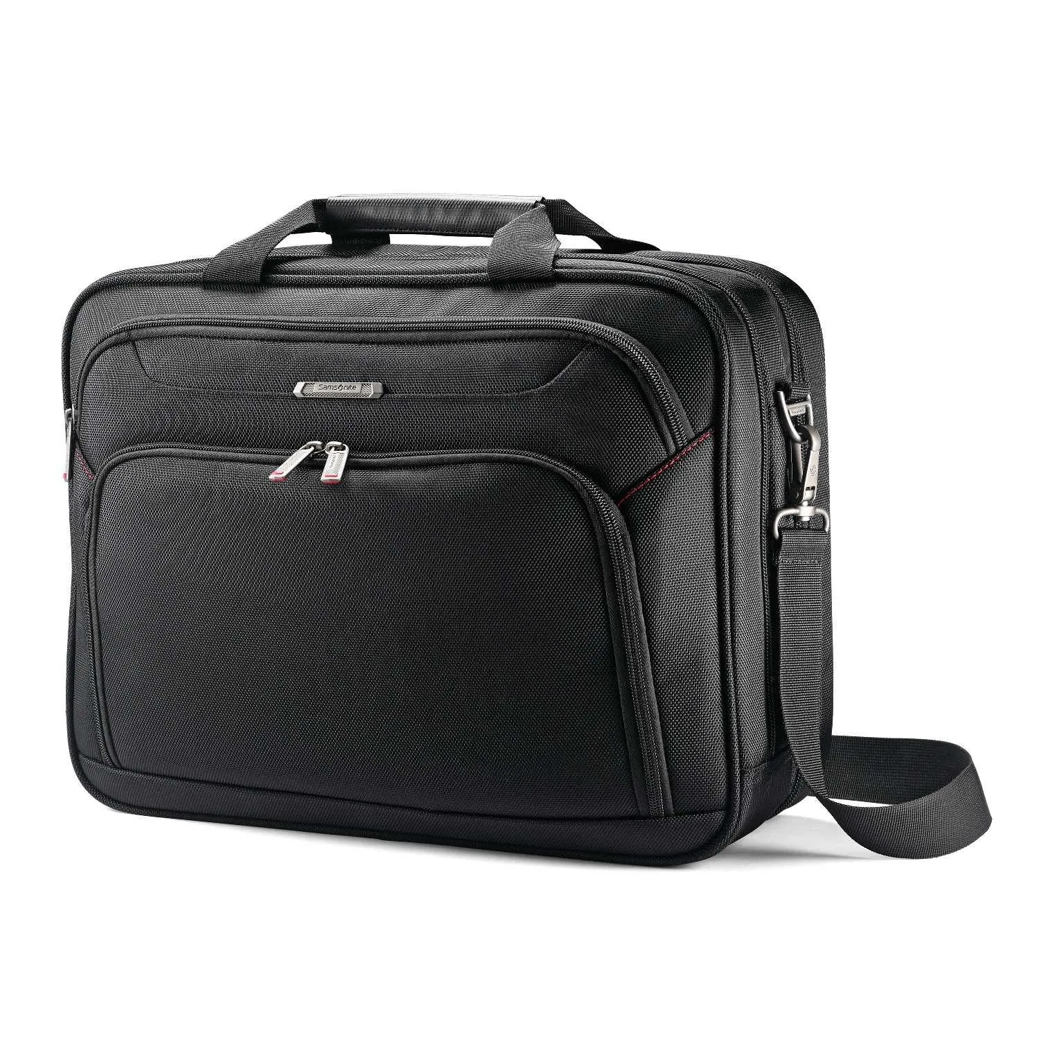Samsonite Xenon 3.0 Gusset Valise Cabine Check-Point Friendly Tech Locker, Noir, Double Sacs Samsonite