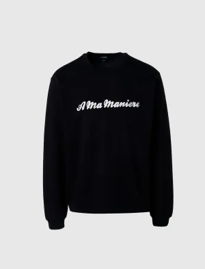 SCRIPT LONG SLEEVE men's T-shirts