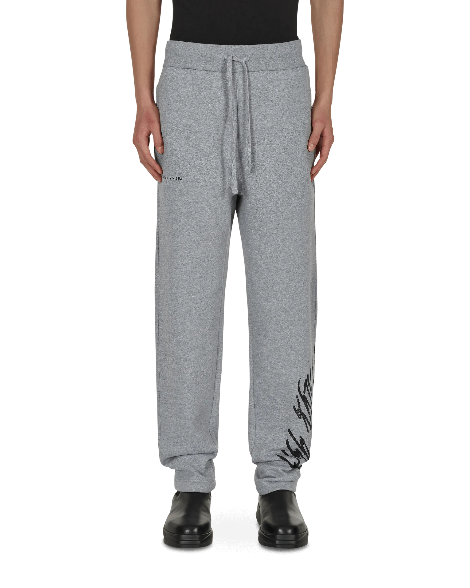 Script Sweatpants Grey Men's sweatshirt