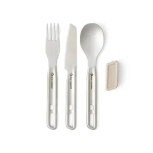 Sea to Summit | Detour Stainless Steel Cutlery Set - (3 Piece) camp tool kit sale lightweight camp multi tool compact camp repair kit