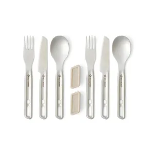 Sea to Summit | Detour Stainless Steel Cutlery Set - (6 Piece) camp tool kit sale lightweight camp multi tool compact camp repair kit