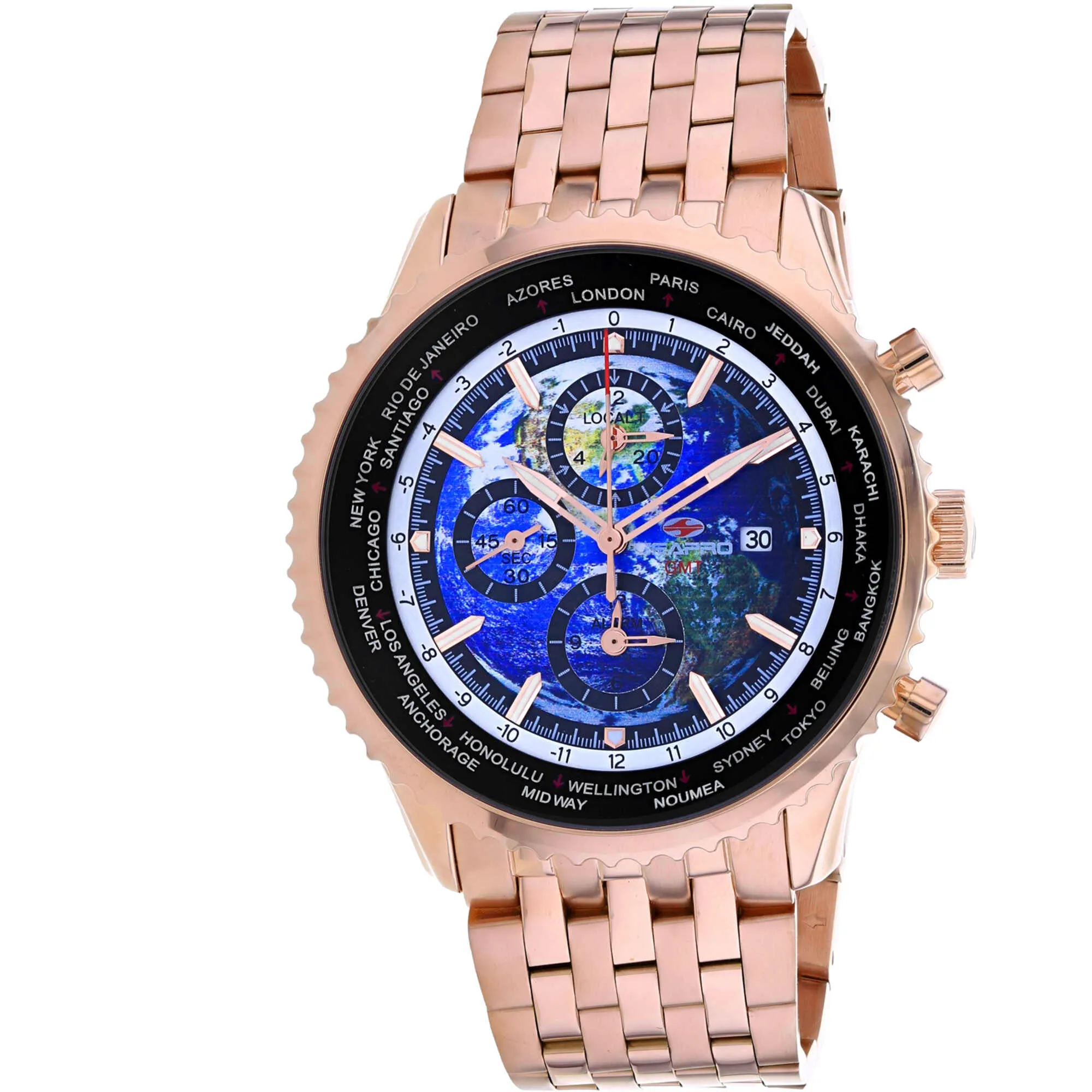 Seapro Men's Watch - Meridian Blue Dial Plated Stainless Steel Bracelet | SP7321 